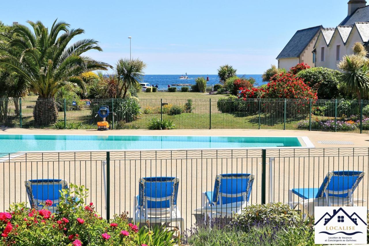 Localise - A06 - Entierement De Plain-Pied Avec Petite Vue Mer - Donnant Sur La Piscine Et Le Jardin - Wifi Inclus - Draps Inclus - Guilvinec Екстер'єр фото