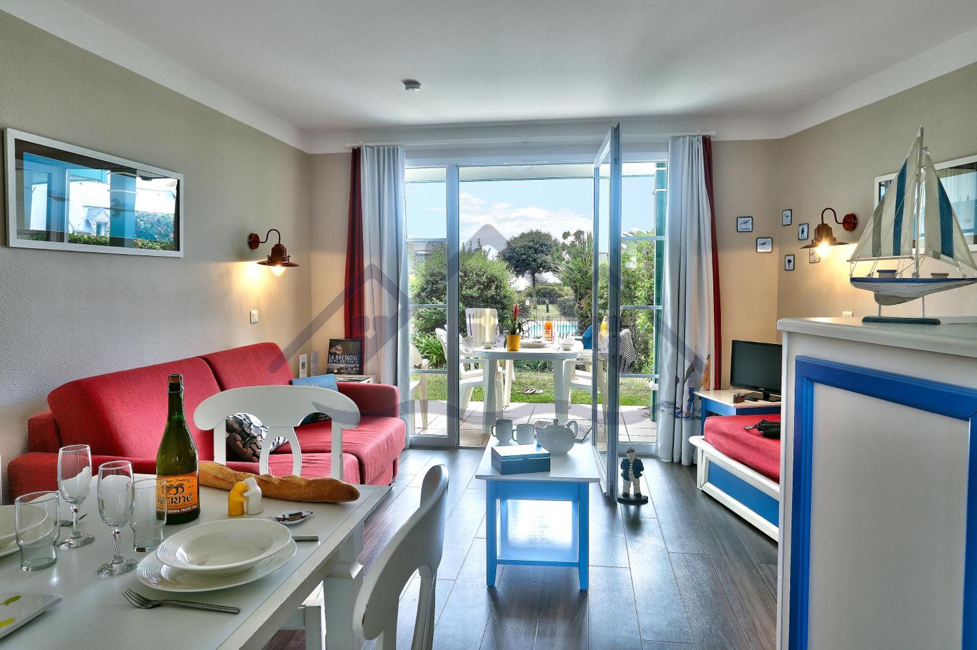 Localise - A06 - Entierement De Plain-Pied Avec Petite Vue Mer - Donnant Sur La Piscine Et Le Jardin - Wifi Inclus - Draps Inclus - Guilvinec Екстер'єр фото
